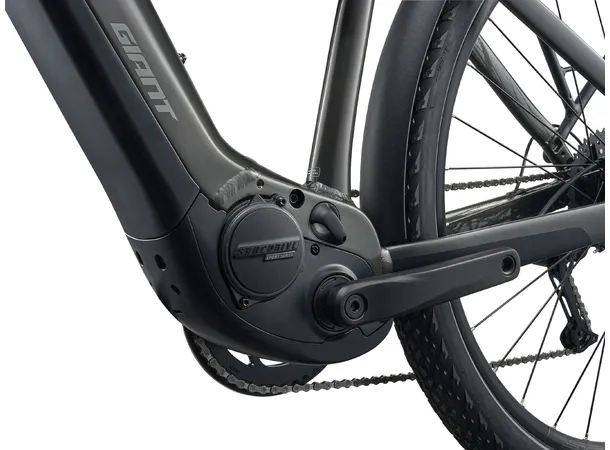 Giant Explore E+ LTD DD Stealth Chome SyncDrive Sport2, 75 Nm, 625Wh, elsykkel 