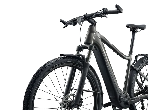 Giant Explore E+ LTD DD Stealth Chome SyncDrive Sport2, 75 Nm, 625Wh, elsykkel 