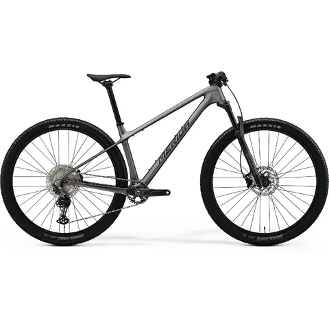 Merida Big.Nine 3000, Gunmetal Grey K arbonsykkelturer til trening og konk.