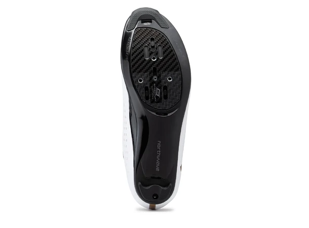 Northwave Revolution 3 Road White Landeveissko, White/bronze, Carbon inser 