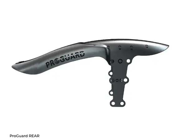 RRP ProGuard Rear MINI Bakskjerm Sort Til Bakramme, opptil 3" dekk, 325mm,127g 