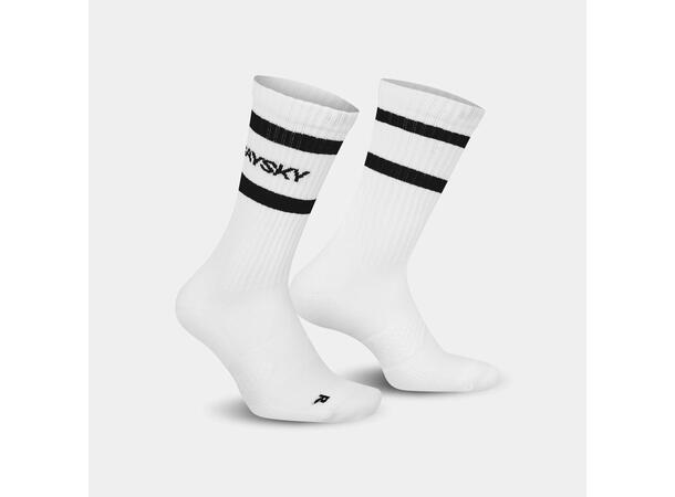 SAYSKY Pace High Socks Komfortabel ribbestrikket sokk