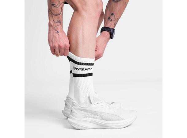 SAYSKY Pace High Socks Komfortabel ribbestrikket sokk 