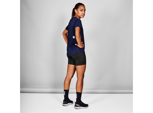 SAYSKY W Clean Combat Pro T-Shirt Stilren blå t-skjorte for dame 