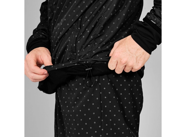 SAYSKY W Reflective Polka Blaze Jacket Lett, vindtett løpejakke for kvinner 