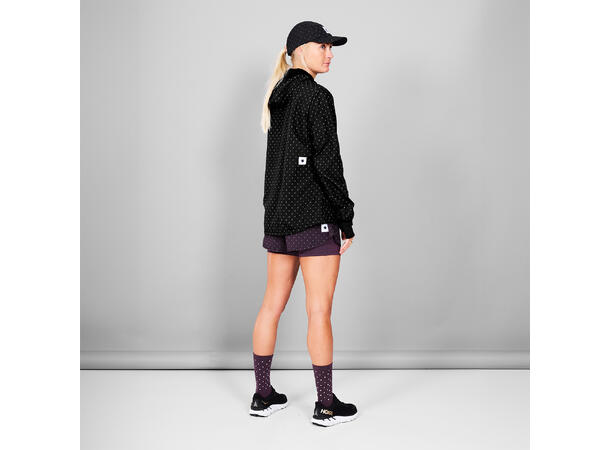 SAYSKY W Reflective Polka Blaze Jacket Lett, vindtett løpejakke for kvinner