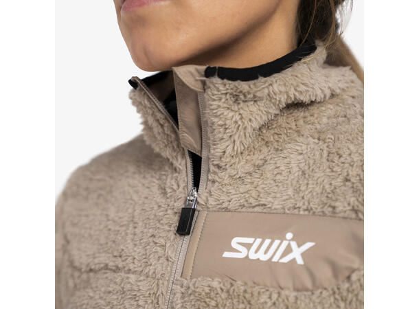 Swix Infinity Pile Midlayer Full Zip W Mellomlagsjakke i myk pilefleece