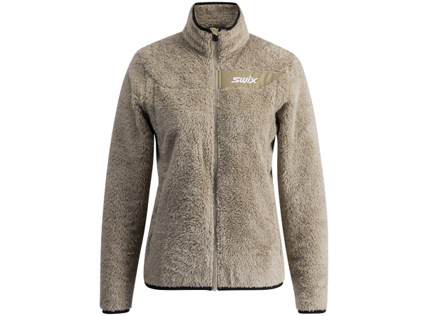 Swix Infinity Pile Midlayer Full Zip W Mellomlagsjakke i myk pilefleece