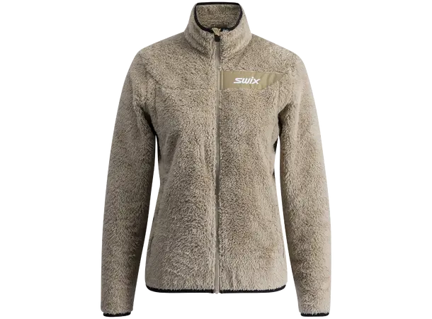 Swix Infinity Pile Midlayer Full Zip W Mellomlagsjakke i myk pilefleece 