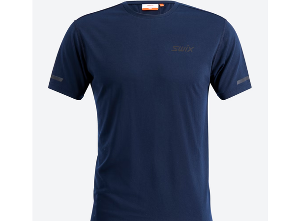 Swix Pace Short Sleeve M Dark Navy