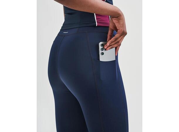 YMR Track Club Utö Ladies Mid Tights Tights med høyt liv og kompressjon