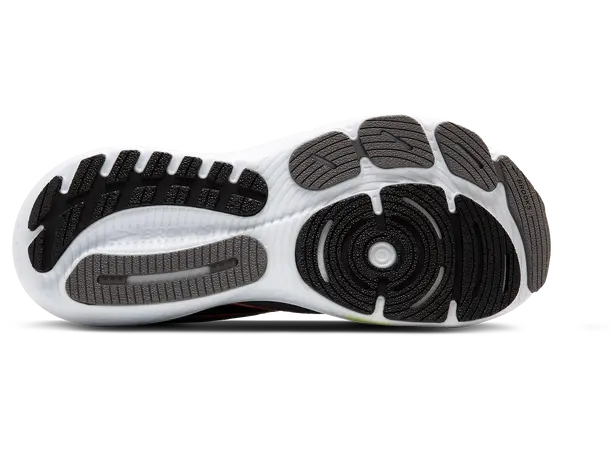 Brooks Glycerin 21 Løpesko herre Grey/mandarin red/green, mengdetrener 