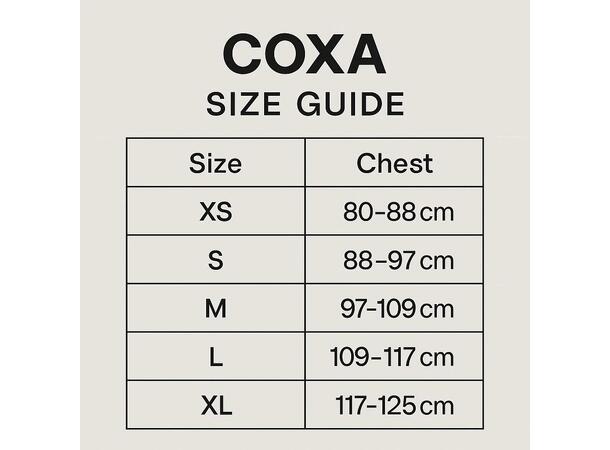 Coxa Running Vest Ultralett (188g)  og pustende løpevest 
