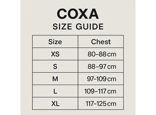 Coxa Running Vest Ultralett (188g)  og pustende løpevest 