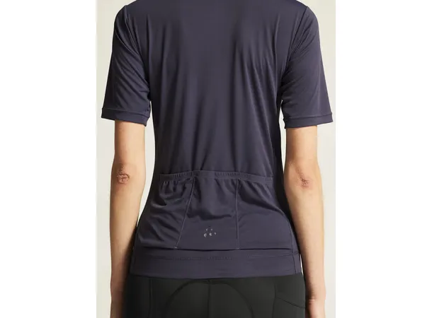 Craft Everyday SS Jersey W Myk, elastisk og funksjonell sykkeltrøye 