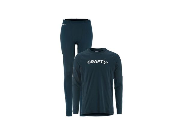 Craft NOR Dry Baselayer Set M Langermet undertrøye og longs