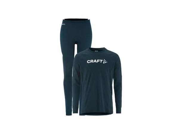 Craft NOR Dry Baselayer Set M Langermet undertrøye og longs 
