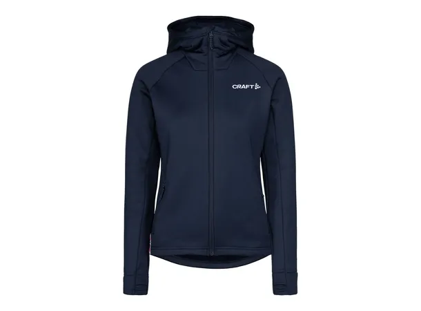 Craft NOR Explore Power Fleece W XS Fleece-hettejakke til dame 