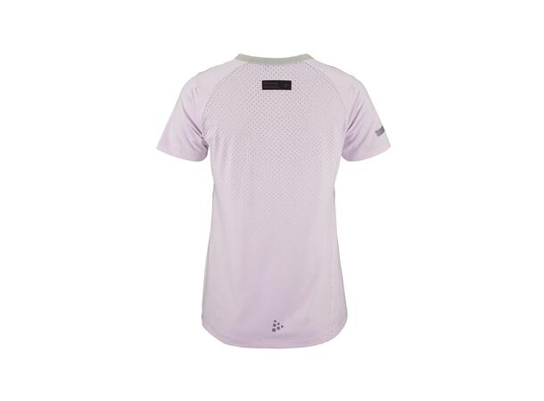 Craft PRO Hypervent Tee 2 Wmn Aster Lett løpe-t-skjorte til dame