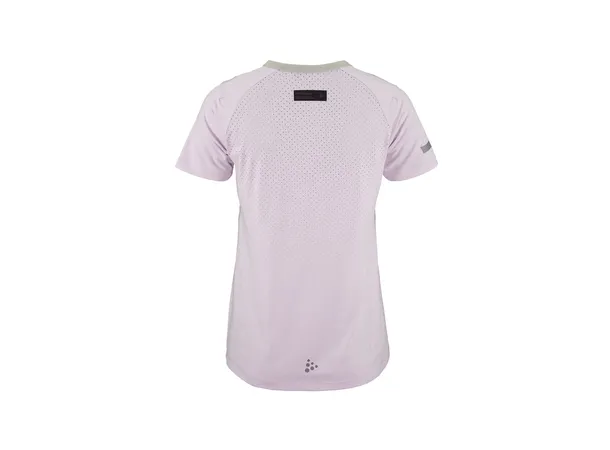 Craft PRO Hypervent Tee 2 Wmn Aster Lett løpe-t-skjorte til dame 
