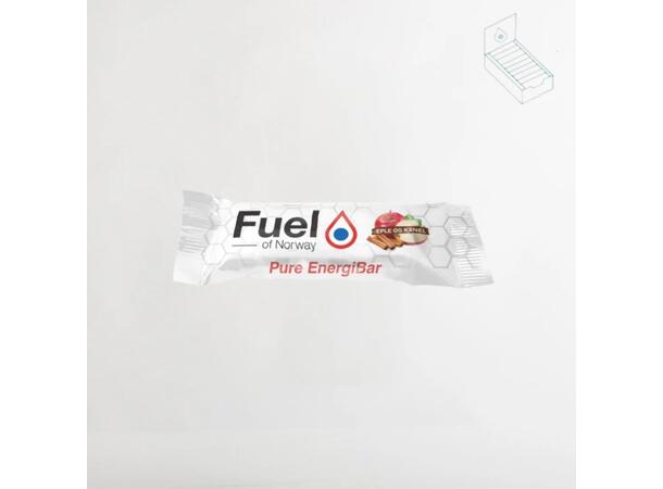 Fuel of Norway Energibar Eple&Kanel 50g, glutenfri, 32g karbohydrater