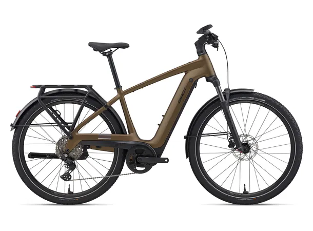 Giant Explore E+ 3 Pro DD Pyrite Brown SyncDrive Pro2, 85 Nm, 625Wh, elsykkel 