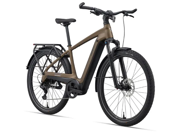 Giant Explore E+ 3 Pro DD Pyrite Brown SyncDrive Pro2, 85 Nm, 625Wh, elsykkel 