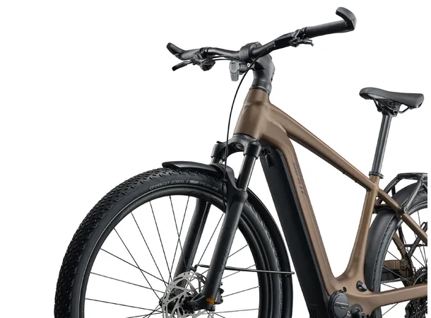 Giant Explore E+ 3 Pro DD Pyrite Brown SyncDrive Pro2, 85 Nm, 625Wh, elsykkel 