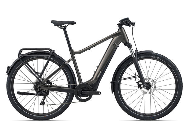 Giant Explore E+ LTD DD L Stealth Chome SyncDrive Sport2, 75 Nm, 625Wh, elsykkel 
