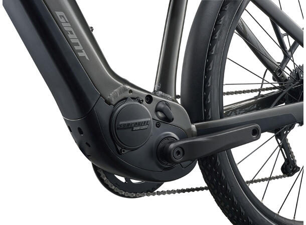 Giant Explore E+ LTD DD L Stealth Chome SyncDrive Sport2, 75 Nm, 625Wh, elsykkel 