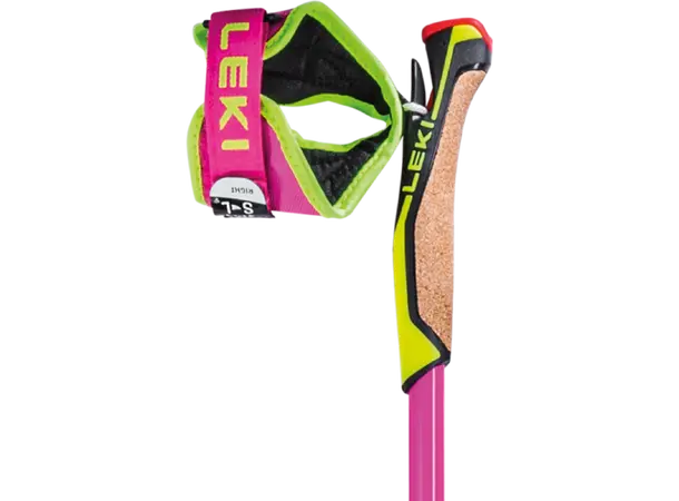 Leki PRC 750 Pink Skistav Lett, stiv og presis karbonstav 