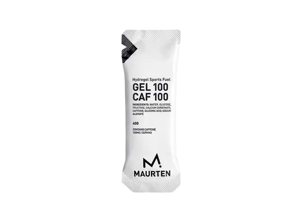 Maurten GEL 100 CAF 100 25 g karbohydrater og 100 mg koffein 