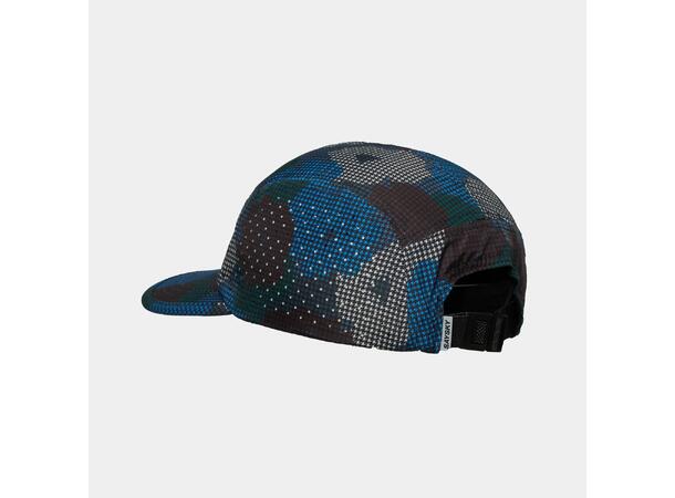 SAYSKY Combat Cap, Blue AOP Lett og stilren løpecaps 