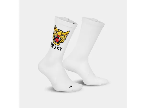 SAYSKY Combat High Socks Løpesokker med Tiger mønster 