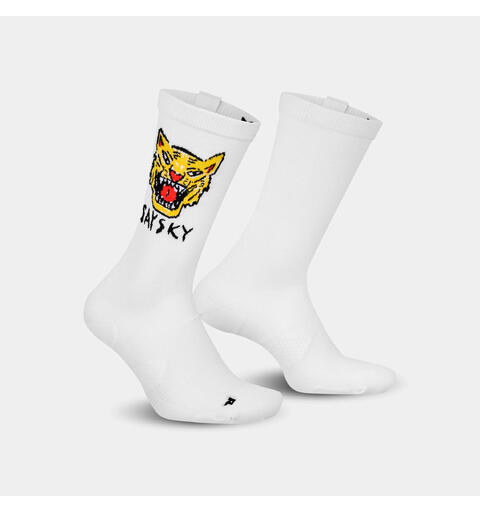 SAYSKY Combat High Socks Løpesokker med Tiger mønster