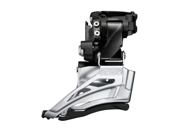 Shimano Deore Krankgir FD-M6025-H Dobbel med nedsving, svart