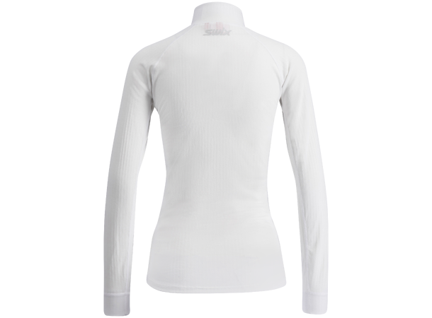 Swix RaceX Classic Wind Half Zip W Et hybrid baselayer for vindfullle dager