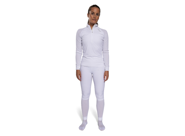 Swix RaceX Classic Wind Half Zip W Et hybrid baselayer for vindfullle dager