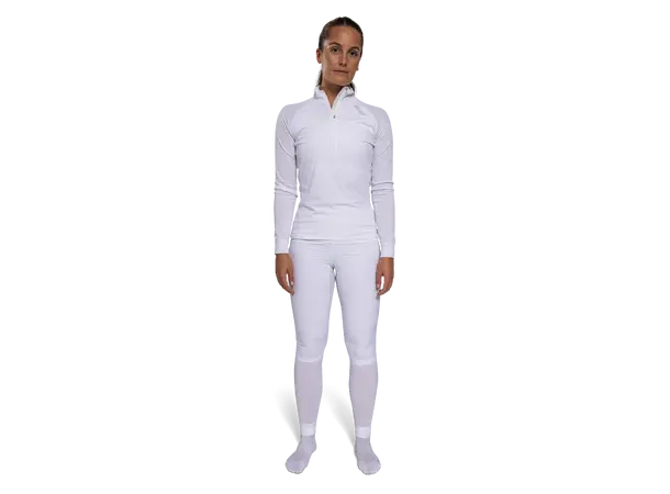 Swix RaceX Classic Wind Half Zip W Et hybrid baselayer for vindfullle dager 