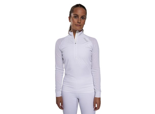 Swix RaceX Classic Wind Half Zip W Et hybrid baselayer for vindfullle dager