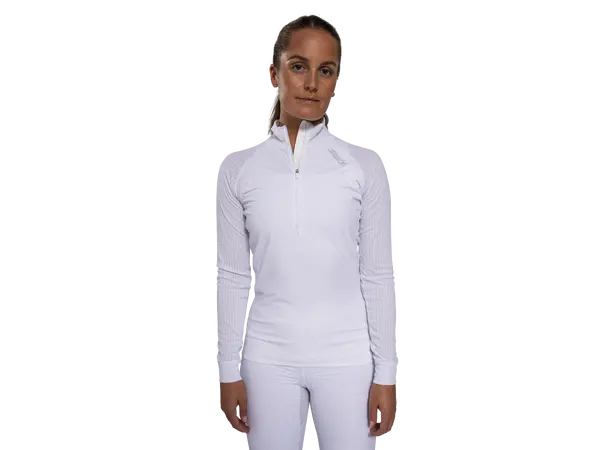 Swix RaceX Classic Wind Half Zip W Et hybrid baselayer for vindfullle dager 