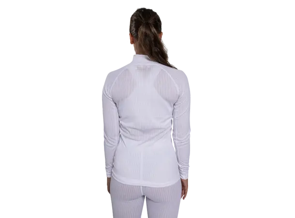 Swix RaceX Classic Wind Half Zip W Et hybrid baselayer for vindfullle dager 