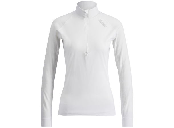 Swix RaceX Classic Wind Half Zip W Et hybrid baselayer for vindfullle dager 