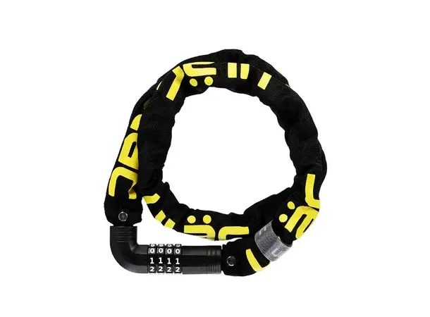 Uläc Steel Kombat Kjettinglås Sort Kode, 7mm x1000mm, 1220gr, Level 6 