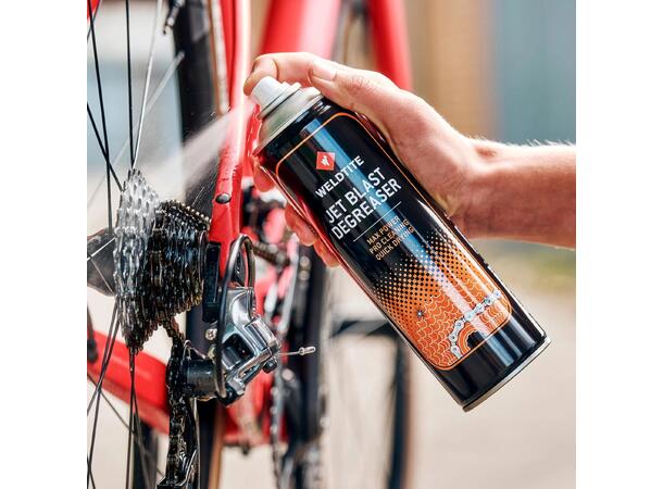 Weldtite JetBlast Degreaser Spray, 500ml Kraftig jetspray for rask drivverksvask 