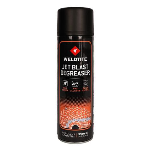 Weldtite JetBlast Degreaser Spray, 500ml Kraftig jetspray for rask drivverksvask