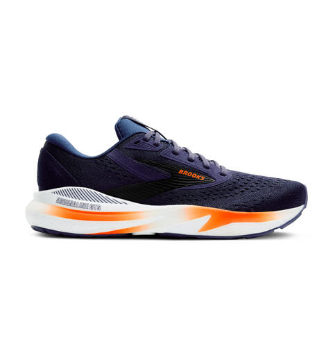 Brooks Adrenaline GTS 24 Herre Peacoat/orange/white, stabil sko