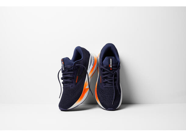 Brooks Adrenaline GTS 24 Herre Peacoat/orange/white, stabil sko 