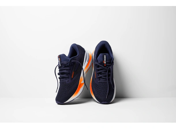 Brooks Adrenaline GTS 24 Herre Peacoat/orange/white, stabil sko 