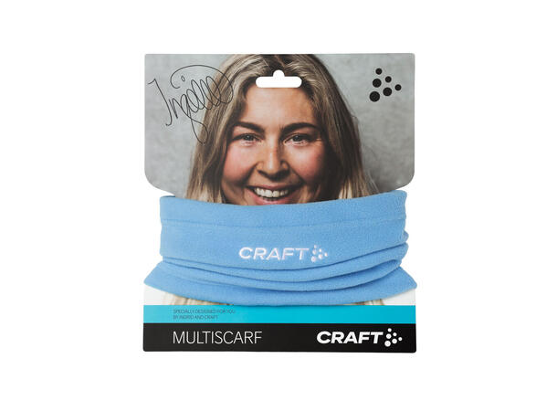 Craft Multiscarf Fleecehals Sky Blue One size